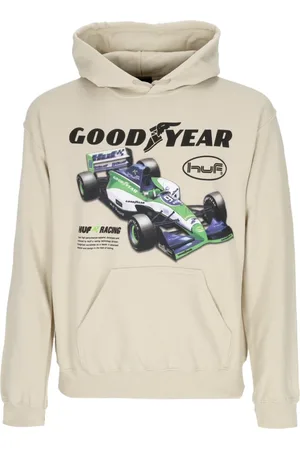 Huf Sweathshirts & Hoodies, Herre, , S, Bomuld, Goodyear Samarbejde Hoodie Bomuldsblanding