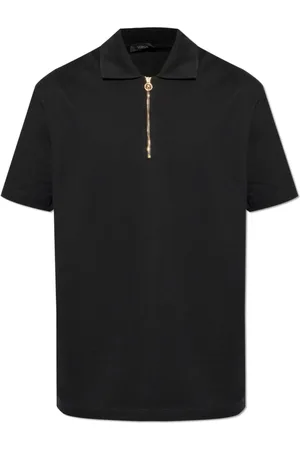 VERSACE Top, Herre, Sort, S, Bomuld, Bomuldspolo