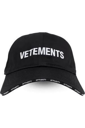 Vetements Tilbehør, Dame, Sort, ONE SIZE, Bomuld, Baseballkasket