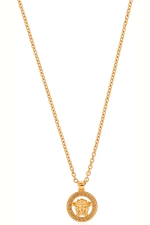 VERSACE Tilbehør, unisex, Gul, ONE SIZE, Halskæde med charms