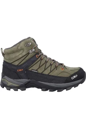 CMP Sport, Herre, Grøn, 46 EU, Læder, Grønne Sneakers med Ankelsupport