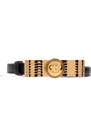 VERSACE Tilbehør, Dame, Sort, 65 CM, Læder, Læderbælte