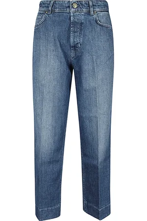 Don the Fuller Jeans, Herre, Blå, W26, Bomuld, Widecropped Stoccarda Jeans