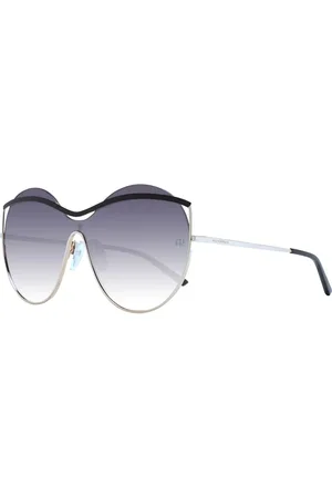 ANA HICKMANN Tilbehør, Dame, Sort, ONE SIZE, Uld, Sorte Kvinder Solbriller Mono Linse