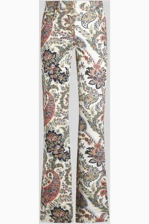 Etro Jeans, Dame, Flerfarvet, W26, Uld, Stilfulde denim jeans