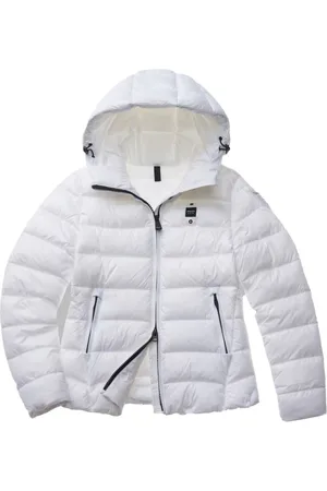 Blauer Jakke, Dame, Hvid, XL, Uld, Stilfuld Jakke til Mænd