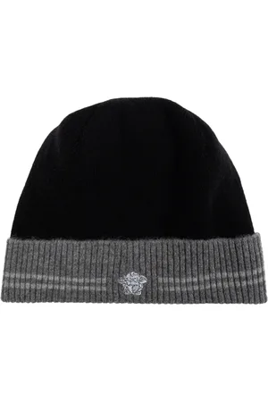 VERSACE Tilbehør, Herre, Sort, ONE SIZE, Cashmere, Kashmirhue