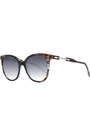 ANA HICKMANN Tilbehør, Dame, Brun, ONE SIZE, Uld, Brun Kvinder Solbriller Butterfly Stil