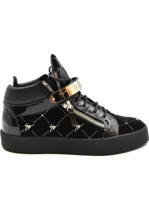 Giuseppe Zanotti Sko, Dame, Sort, 38 EU, Uld, Casual Sneakers til hverdagsbrug