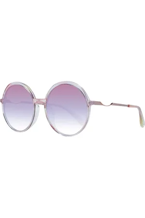 ANA HICKMANN Tilbehør, Dame, Lyserød, ONE SIZE, Uld, Dame Solbriller Rund Gradient