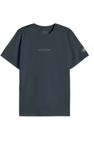 ECOALF Top, Herre, Blå, S, Uld, Almer T-shirt