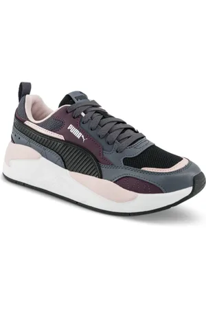 PUMA Sko, Dame, Flerfarvet, 39 EU, Komfortable og Holdbare Square Sneakers