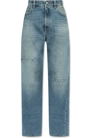 Maison Margiela Jeans, Herre, Blå, W29, Bomuld, Jeans med syninger