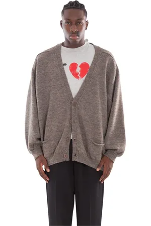 MAGLIANO Strik, Herre, Grå, M, Uld, Uld Oversized Cardigan