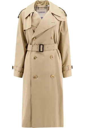 Burberry Frakke, Dame, , XS, Bomuld, Klassisk Bomuld Trenchcoat