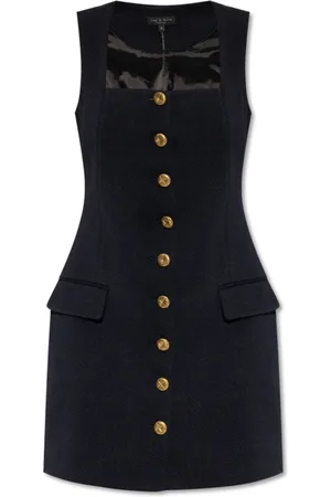 RAG&BONE Kjole, Dame, Blå, 2XS, Uld, Mariana Kjole