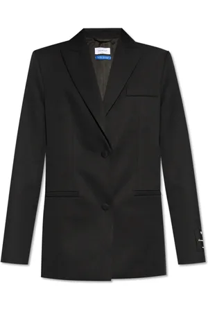 OFF-WHITE Jakke, Dame, Sort, 2XS, Uld, Uld Blazer