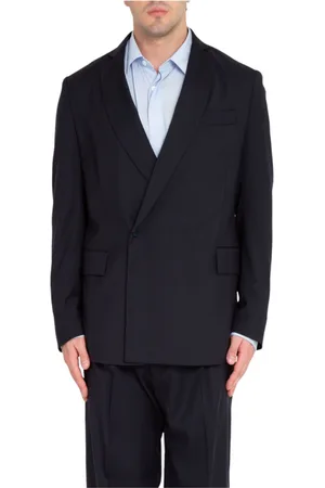 COSTUMEIN Jakke, Herre, Blå, M, Uld, 1-knap uld blazer i 6999