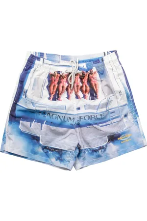 MC2 SAINT BARTH Badetøj, Herre, Flerfarvet, S, Uld, Stilfulde Swimshorts Magnum Force 01