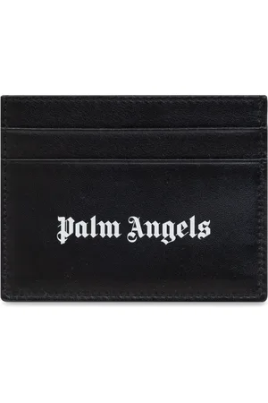 Palm Angels Tilbehør, Herre, Sort, ONE SIZE, Læder, Kortholder