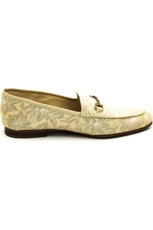 Sam Edelman Sko, Dame, , 38 1/2 EU, Uld, Blomstret stof loafers med lav sål