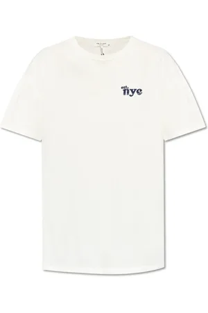 RAG&BONE Top, Dame, Hvid, M, T-shirt Boyfriend