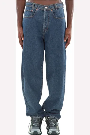 MAGLIANO Jeans, Herre, Blå, XL, Holdbare Back Patch Jeans