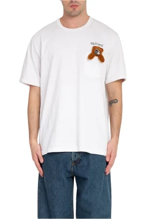 DOUBLET Top, Herre, Hvid, XL, Ven Tee i Hvid