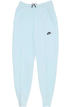 Nike Bukser, Dame, Blå, S, Bomuld, Tech Fleece Mid-Rise Jogger Bukser