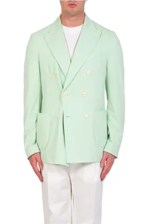 Circolo Jakke, Herre, Grøn, XL, Pastel Double-Breast Blazer
