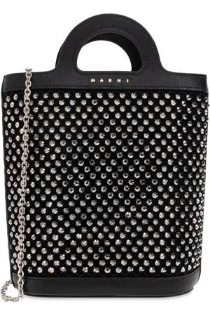 Marni Taske, Dame, Sort, ONE SIZE, Bomuld, Håndtaske Tropicalia Nano