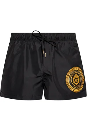 VERSACE Badetøj, Herre, Sort, XL, Uld, Badeshorts