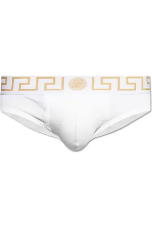 VERSACE Undertøj, Herre, Hvid, L, Bomuld, Bomuldstrusser