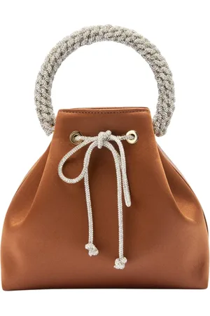 Hibourama Taske, Dame, Brun, ONE SIZE, Satin, Linda