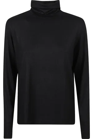 Majestic Top, Dame, Sort, S, Elegant Viscose T-shirts og Polos