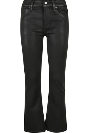 Paige Jeans, Dame, Sort, W25, Bomuld, Sort Skinny Jeans Produceret i USA