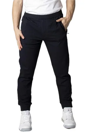Armani Exchange Bukser, Herre, Blå, XS, Bomuld, Slim Viscose Bukser med Bomuldsfor