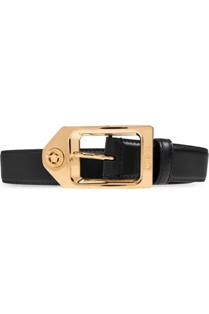 VERSACE Tilbehør, Herre, Sort, 90 CM, Læder, Læderbælte