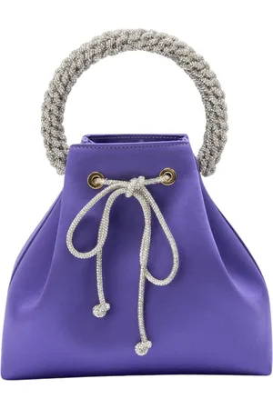 Hibourama Taske, Dame, Blå, ONE SIZE, Satin, Linda