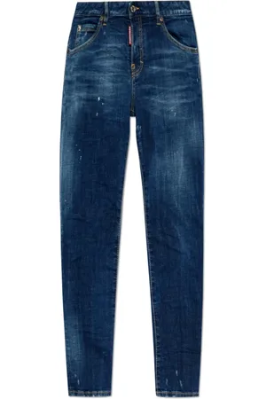 Dsquared2 Jeans, Dame, Blå, 3XS, Bomuld, Jeans Cool Girl