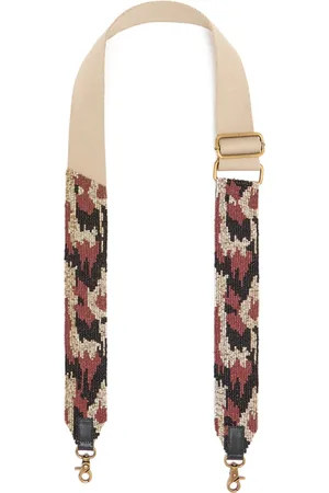 Maliparmi Taske, Dame, Brun, ONE SIZE, Uld, Animalier Fringes Crossbody Taske