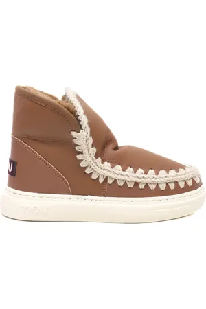 Mou Sko, Dame, Brun, 39 EU, Læder, Cognac Læder Sneakers