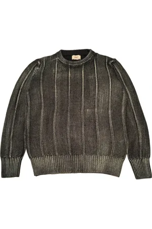 BOB der Bär Strik, Herre, Sort, L, Uld, Merino uld stilfuld trøje