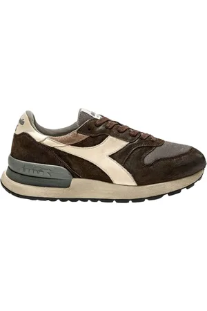 Diadora Sko, Herre, Brun, 43 EU, Suede, Retro Heritage Sneakers Conquest Suede