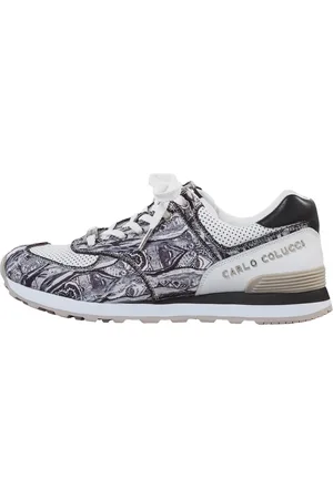 Carlo Colucci Sko, unisex, Flerfarvet, 39 EU, Uld, Strik Sneaker Dal