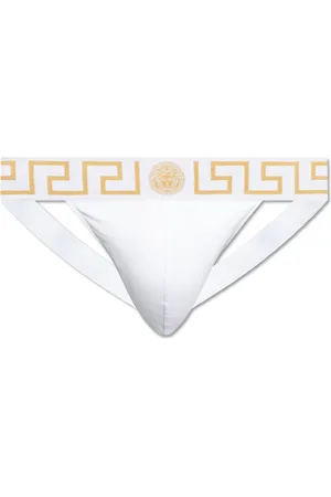 VERSACE Undertøj, Herre, Hvid, 2XL, Bomuld, Bomuld jockstraps