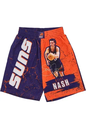 Mitchell & Ness Sport, Herre, Flerfarvet, M, Polyester, NBA Burst Mesh Basketball Shorts