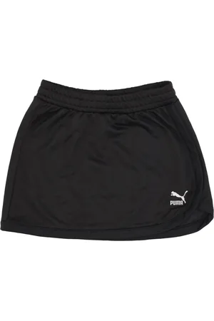 PUMA Nederdel, Dame, Sort, XS, Bomuld, Sort A-line Kort Nederdel Letvægtsstof