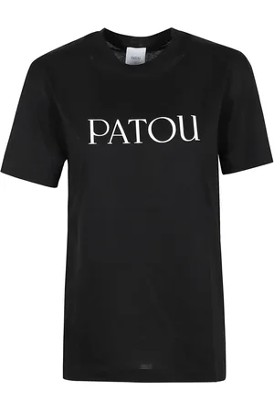 Patou Top, Dame, Sort, M, Bomuld, Sort T-shirt Elegance Basisgarderobe