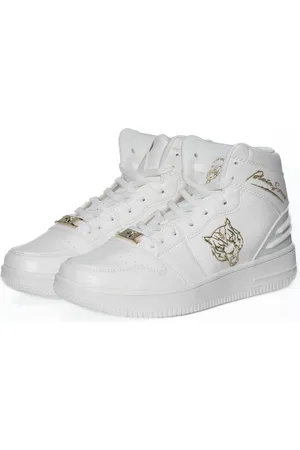 Philipp Plein Sko, Dame, Hvid, 38 EU, Uld, Kvinders Sneakers Dips800